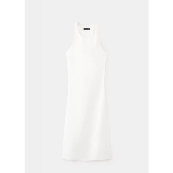 MANGO Tops - MANGO Long open-back blouse in White